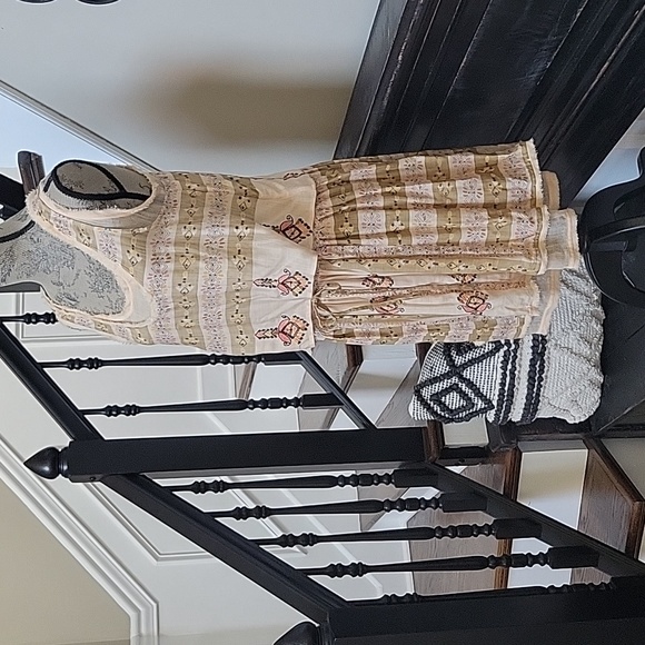 NWOT Free People New Romantics Voodoo Mama Embroidered Dress XS - Picture 2 of 10